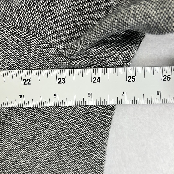 Alfani Women’s Knit Jacket Plus Sz 3X Gray & Black Cotton/Rayon Open Front Soft - Picture 11 of 12